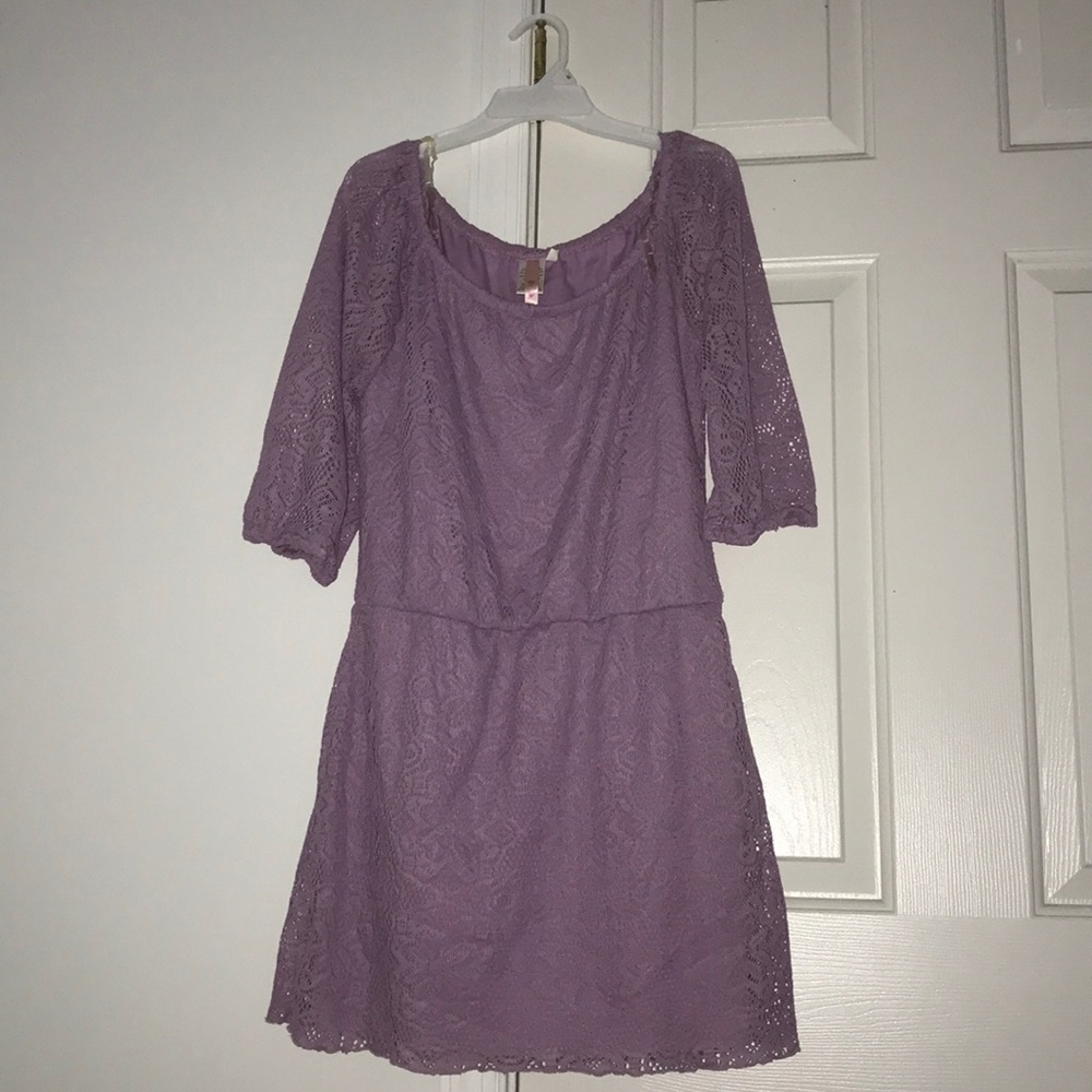 Off the shoulder dress